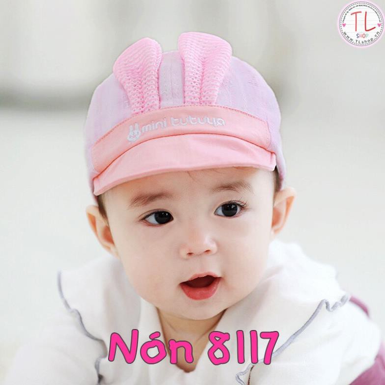 Nón cho bé - Nón tai thỏ xinh xắn