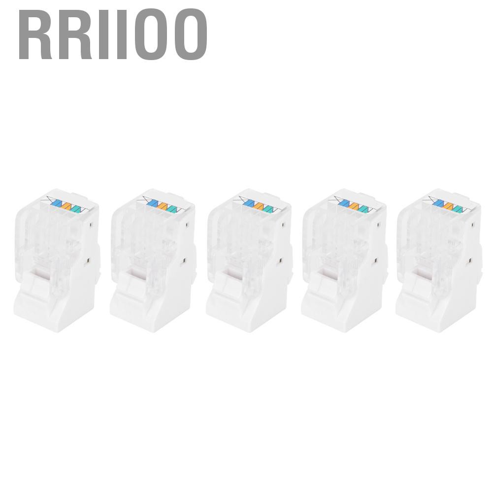 Set 5 Mô Đun Điện Thoại 4 Lõi Chuyên Dụng Cat3 Rj11