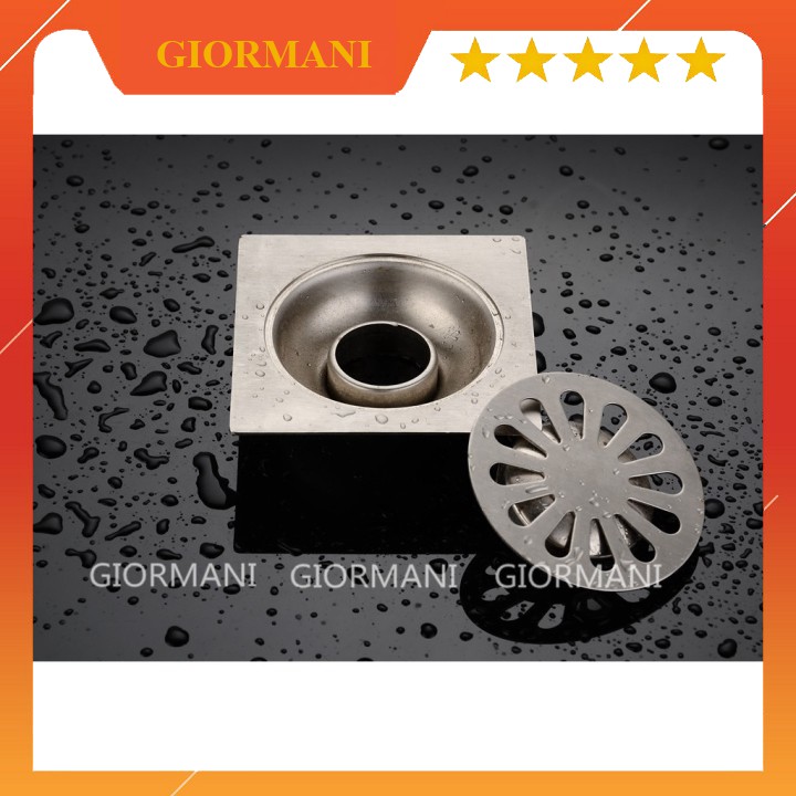 Nắp đây, Ga thoát sàn nhà tắm inox 304