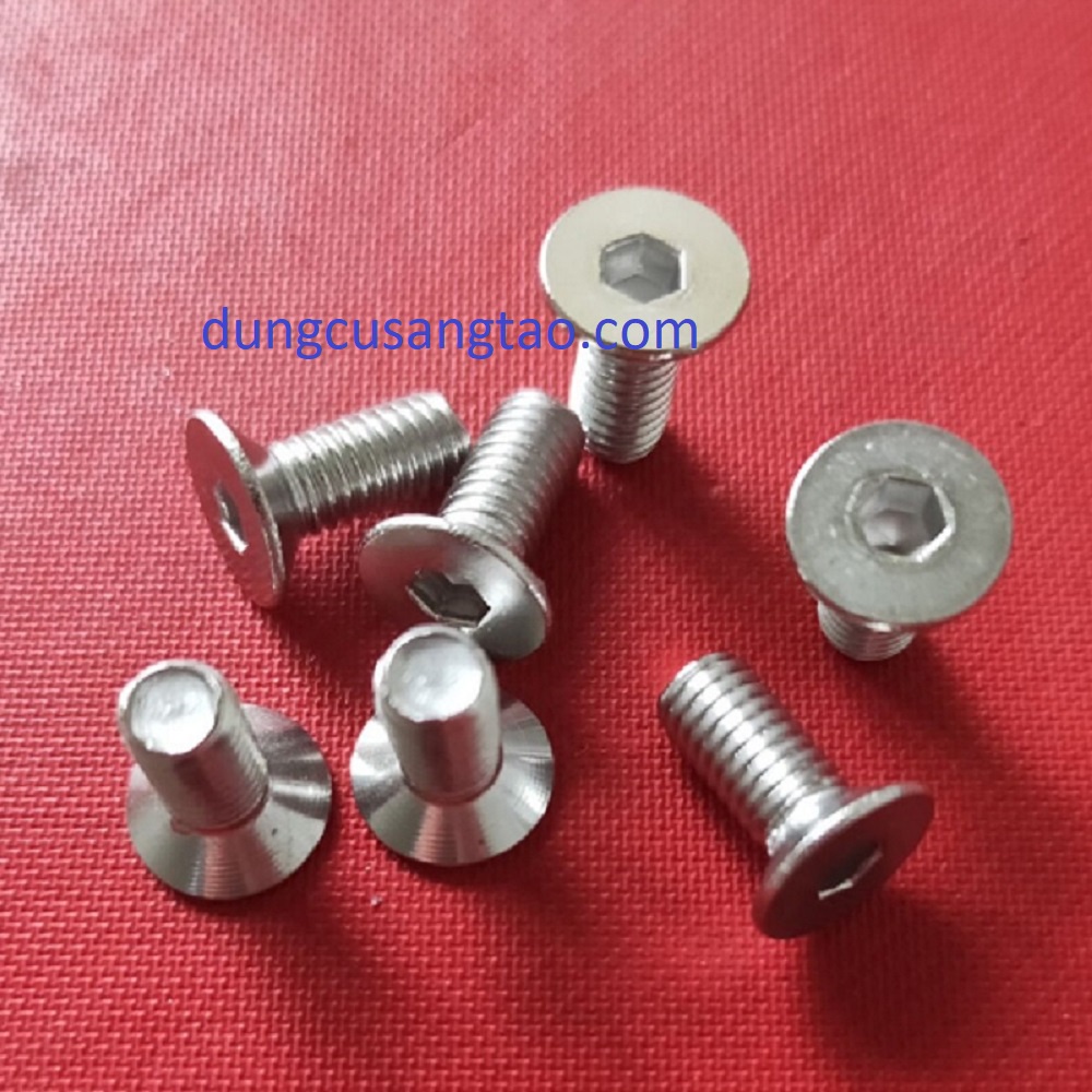 Ốc lục giác đầu phẳng-M3 M4 M5 (10 con)