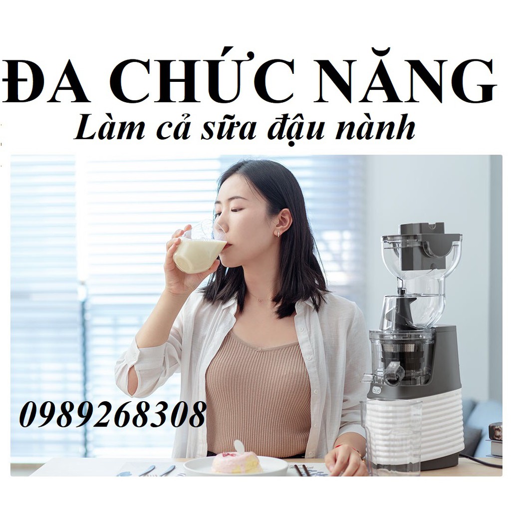 Máy ép hoa quả SOKANY JE-32- máy ép chậm chuyên nghiệp cao cấp- Bảo hành 1 năm