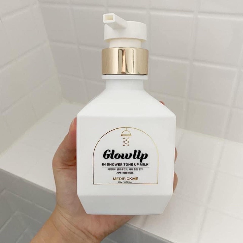 Sữa tắm truyền trắng Glowup Medipickme 300ml