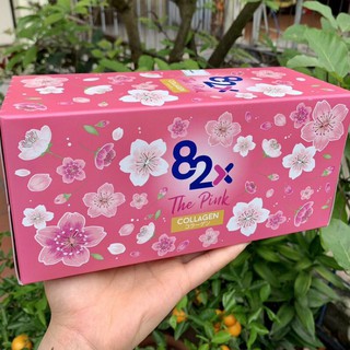 Collagen 82x the Pink hộp 10 chai hàng Nhật Bản