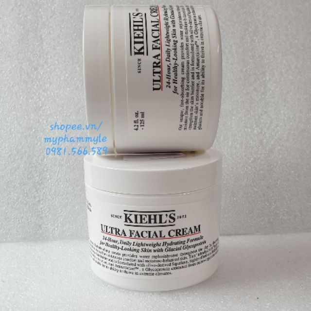 [125ml]Kem dưỡng Kiehl’s Ultra Facial Cream