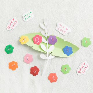 Bộ 100 Miếng Dán Dễ Thương Trang Trí Album