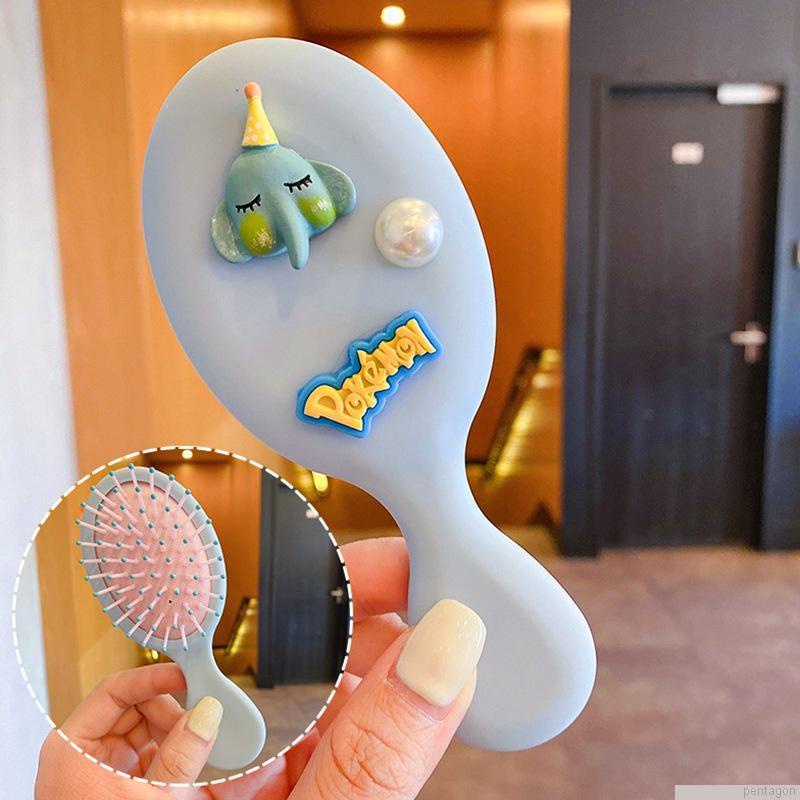 [Hàng mới về] Lược chải tóc chống tĩnh điện thiết kế hình hoạt hình xinh xắn dành cho trẻ nhỏ