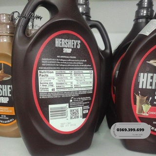 Xốt Syrup Hershey's đủ hương -