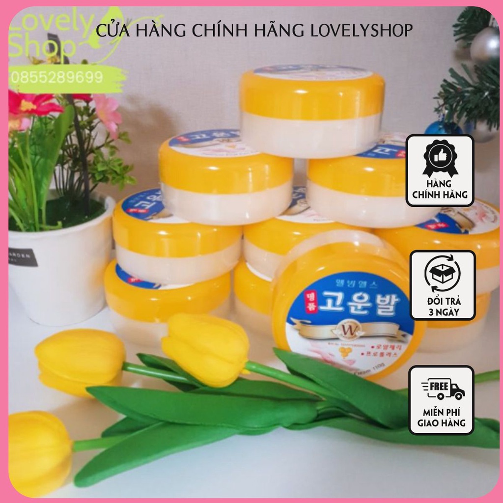 Kem dưỡng chống nứt gót chân,mềm da,chống nứt lẻ da chân 110g Hàn Quốc