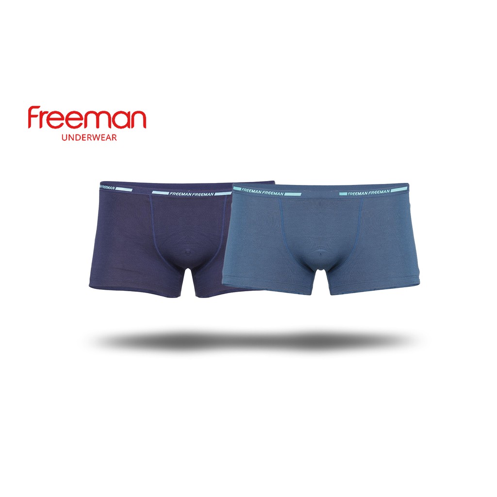 Quần lót boxer viscose hiệu FREEMAN [Combo 2] 6517