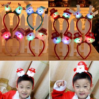 Christmas light single and double headband