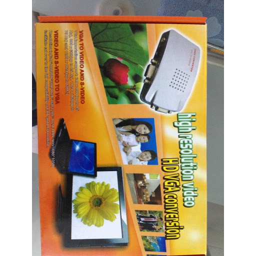 bộ chuyển vga ra av