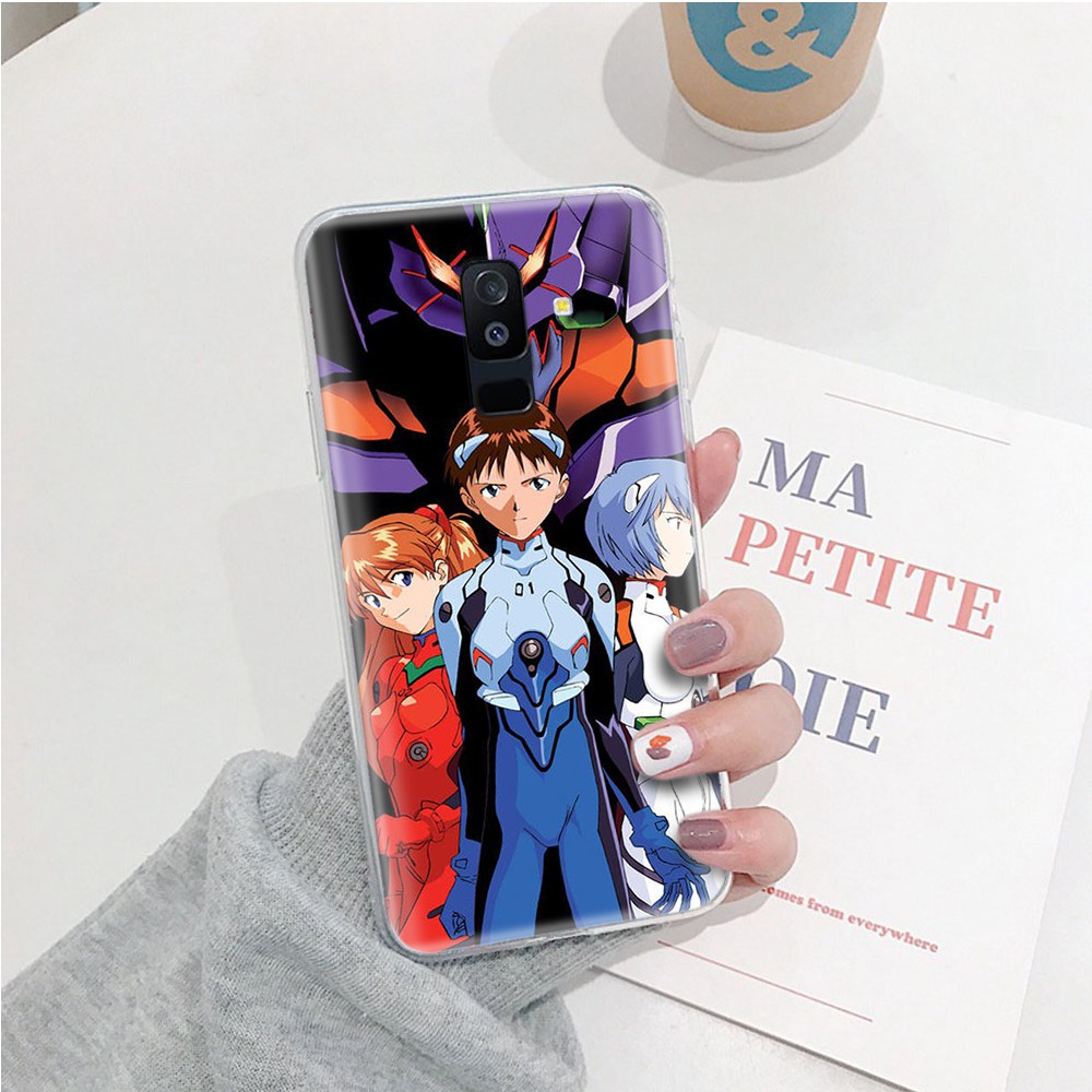 Ốp Điện Thoại Trong Suốt Hình Neon Genesis Evangelion Cho Xiaomi Poco Pocophone X3 M2 11I A3 10T F1 11T NFC Pro Tr91