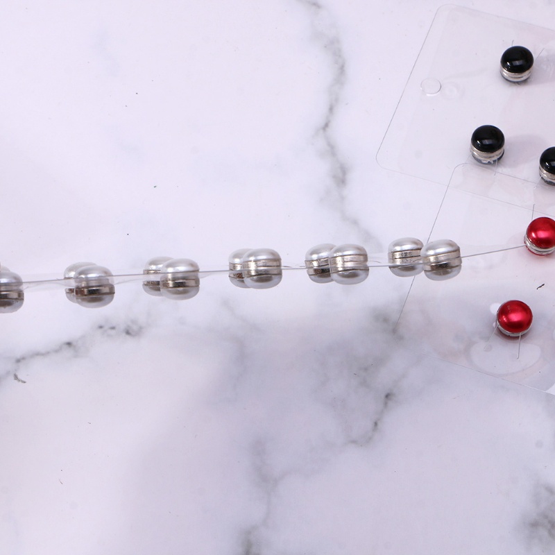 Bộ 12 Kẹp Khăn Choàng Hijab Bằng Kim Loại Mạ Nam Châm