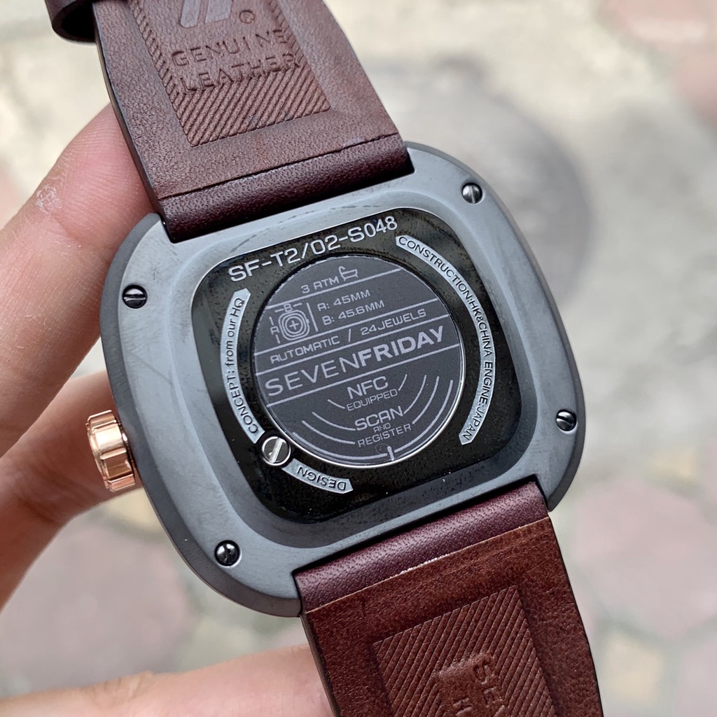 Đồng Hồ Nam  - Automatic - Hộp Gỗ, Sách, Thẻ Bảo Hành 2 năm , Khăn, Dây Cao Su Cao Cấp Tặng Kèm