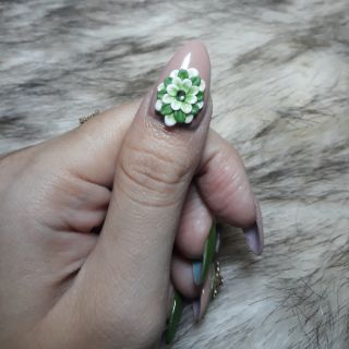 hoa bột nail 3 tầng (24 cánh)