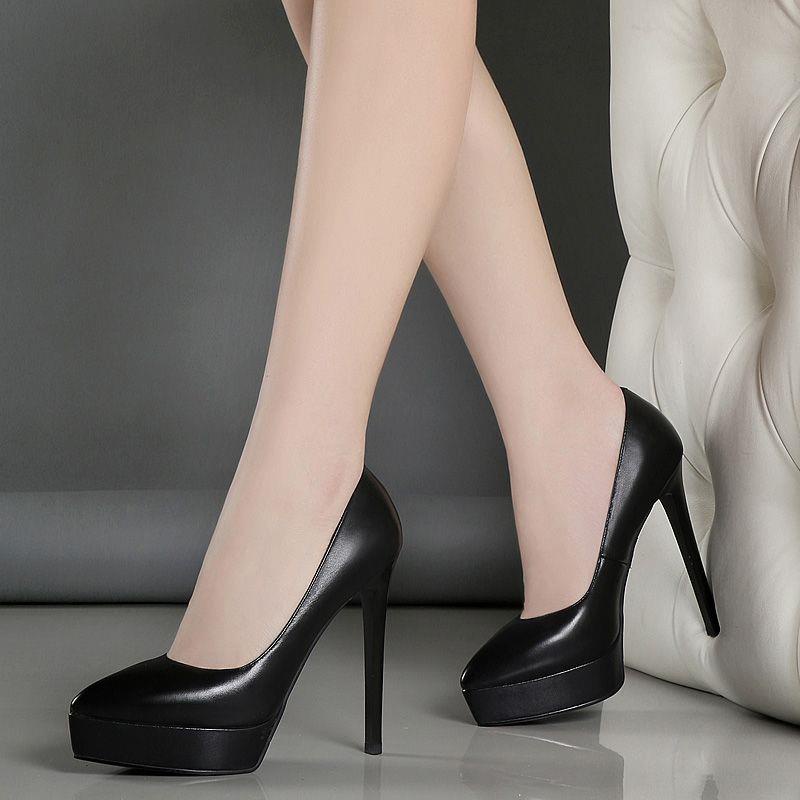 Giày Cao Gót 12cm Chống Thấm Nước Thời Trang Dành Cho Nữ