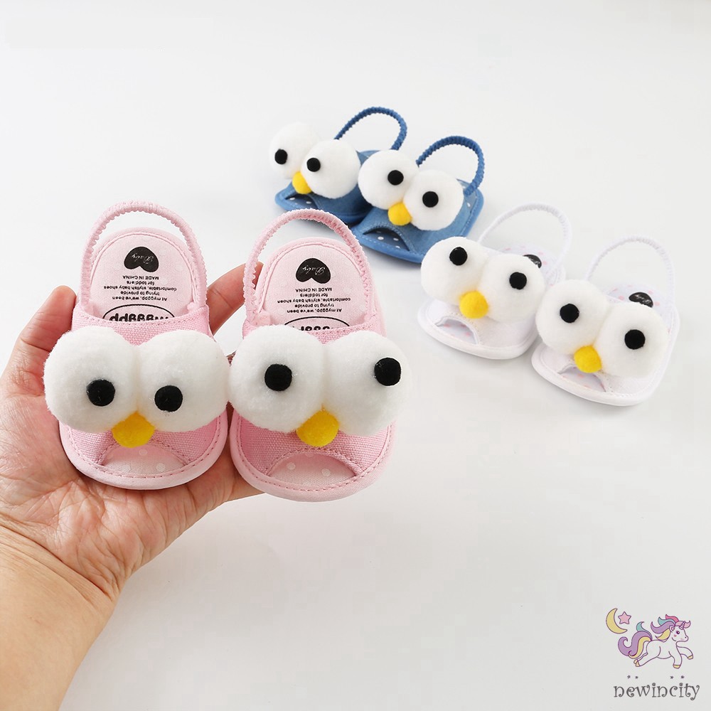 Giày Sandal Đế Mềm Chống Trượt Cho Bé Tập Đi