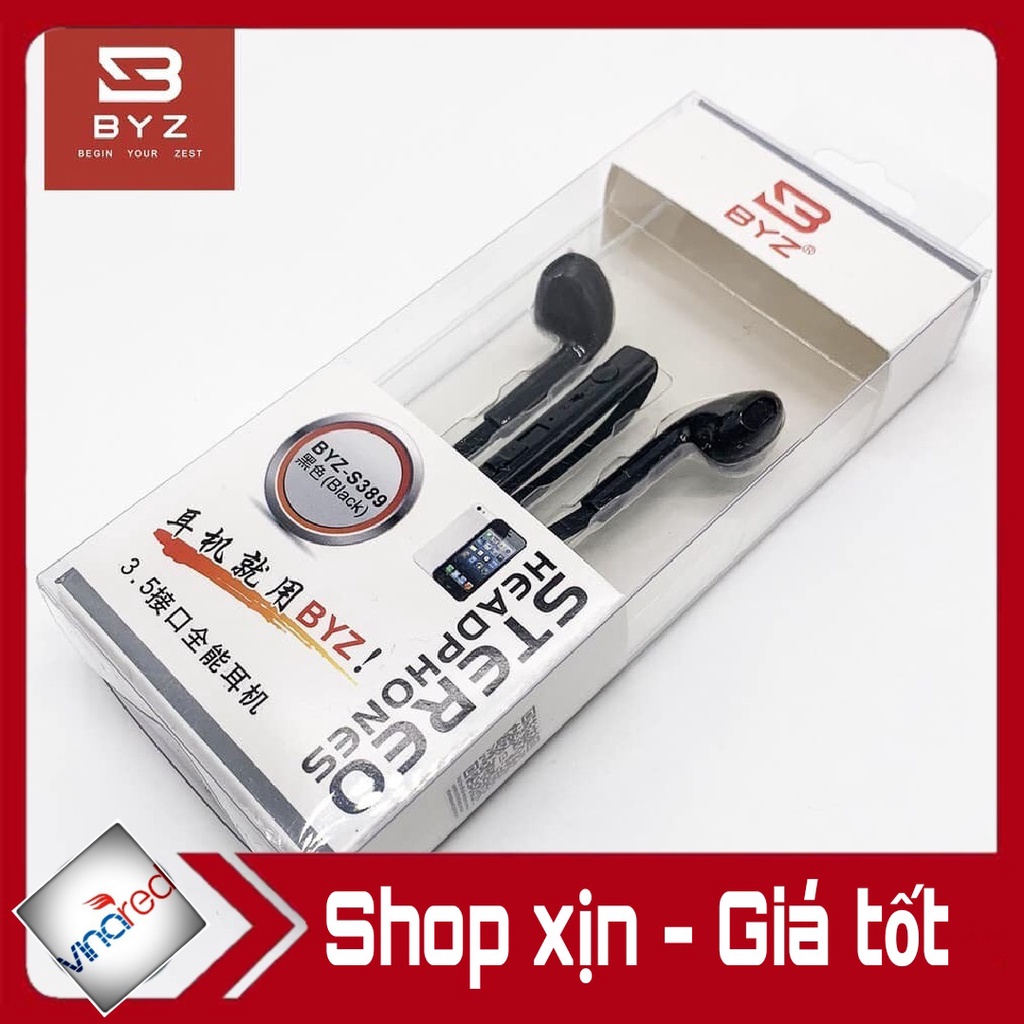 Tai nghe BYZ S389 - tai nghe 2 màu