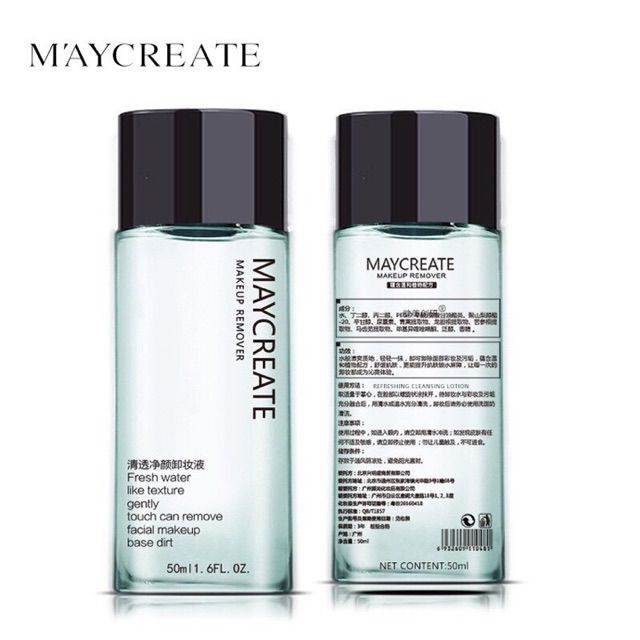 Nước tẩy trang chính hãng nội địa Trung Maycreat  50ml