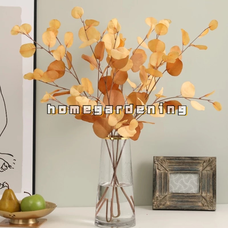 Cành Lá Giả Bằng Lụa Dùng Trang Trí Nhà Cửa/ Tiệc Cưới