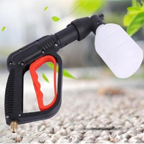 Máy rửa xe mini gia đình áp lực cao - Lõi đồng 100% - Tặng Bình Xà Phòng , Máy rửa xe chất lượng