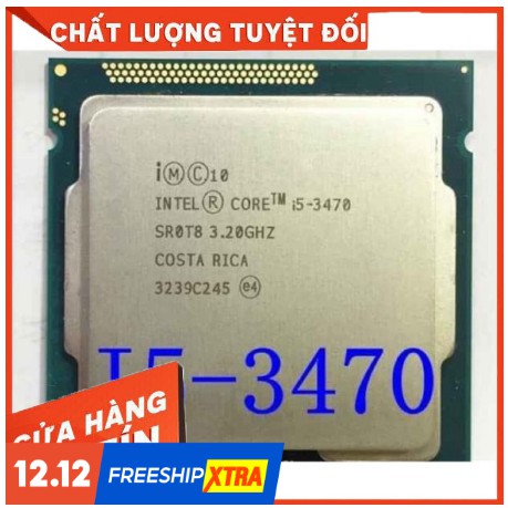 Vi xử lý,CPU socket 1155 i3-2100 i3-3220 i5-2400 i5-2500 i5-3470 i5-3570 gắn cho PC để bàn. | BigBuy360 - bigbuy360.vn