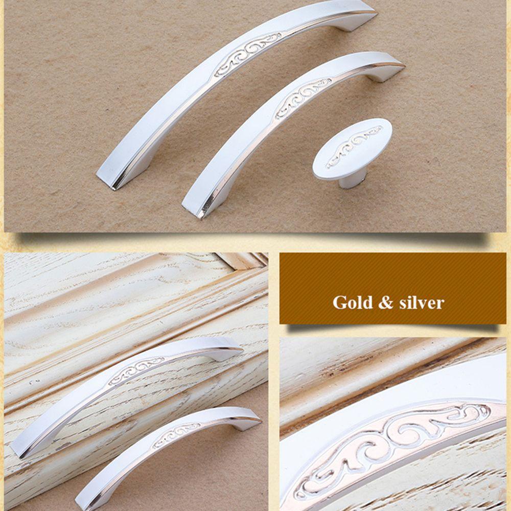 Set 2 Tay Nắm Cửa / Ngăn Kéo Tủ Chạn Phong Cách Châu Âu