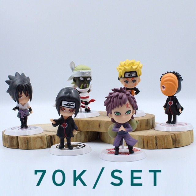 Set 6 nhân vật Anime Naruto