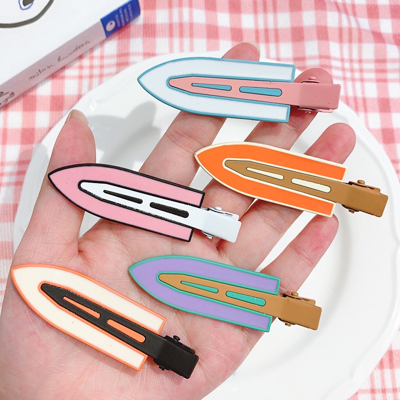 Kẹp tóc màu sắc độc đáo - UniLabel