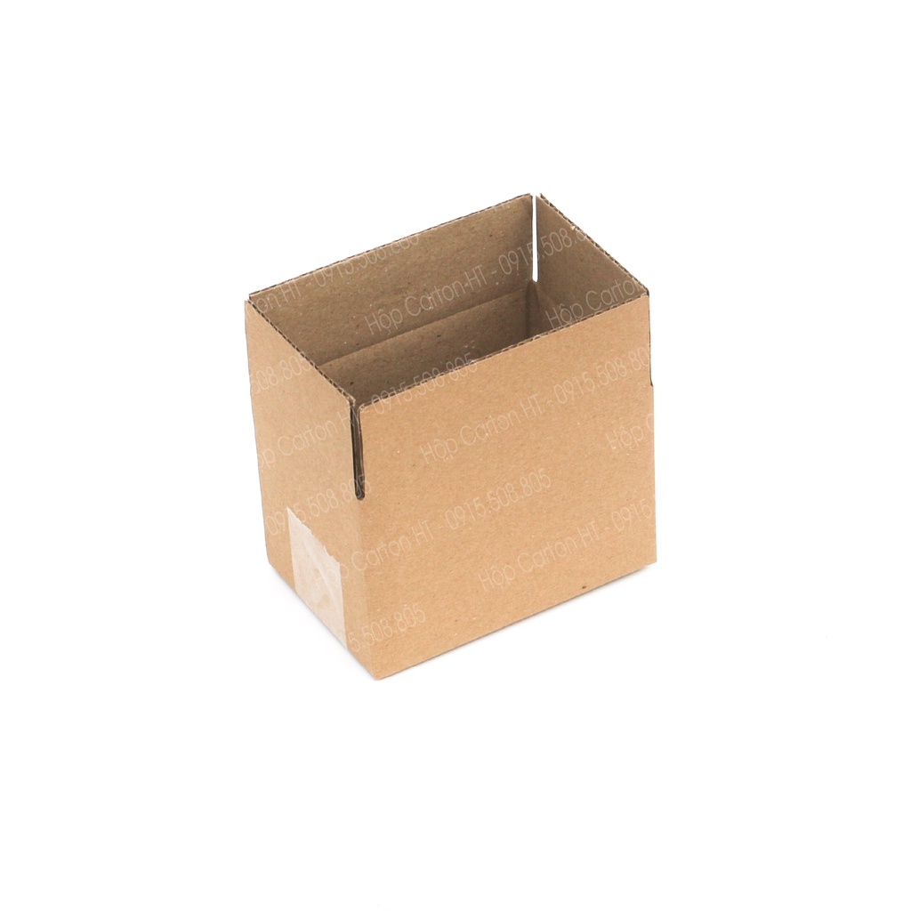 15x10x10 Hộp carton đóng hàng tiện lợi cỡ nhỏ đựng mỹ phẩm phụ kiện, thùng bìa giấy gói hàng