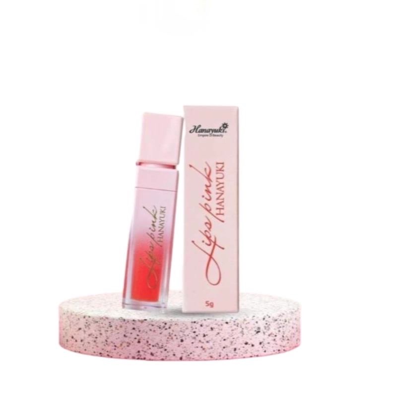 Son dưỡng hồng môi Hanayuki Lips Pink làm hồng môi tự nhiên