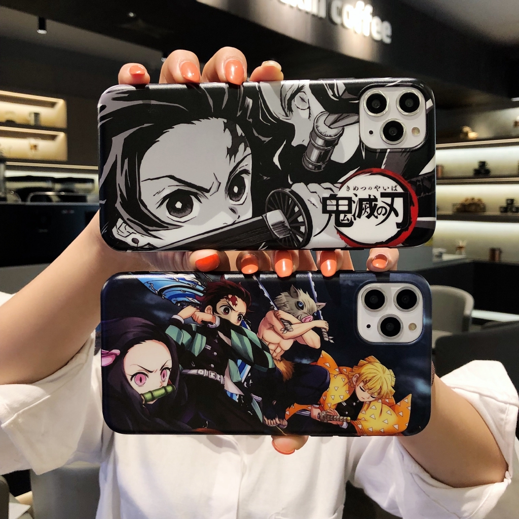 Kimetsu no yaiba  Ốp iphone 12 12promax 11 11pro XR XS Max i7/8 6s plus Ốp lưng điện thoại mềm Thanh gươm diệt quỷ