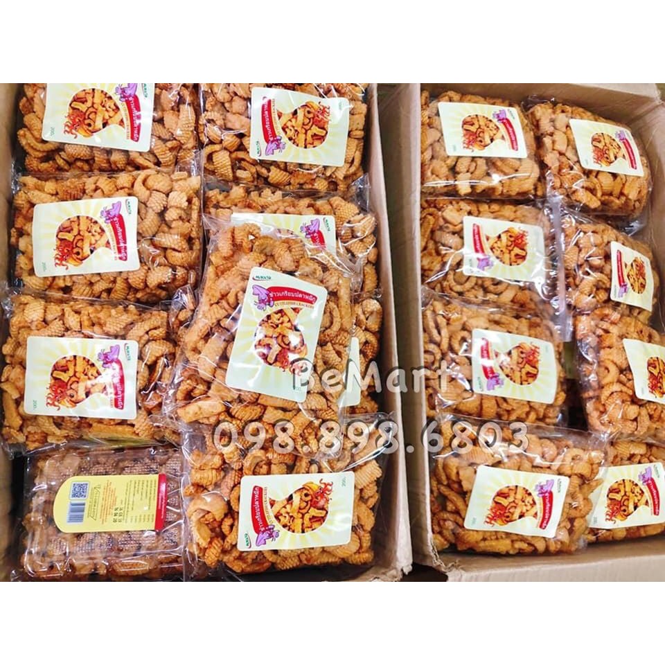 SNACK MỰC GIÒN CAY 200GR THÁI LAN