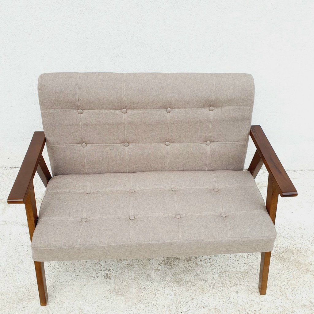 Ghế sofa phòng khách SEADECOR gỗ tự nhiên cao cấp, thiết kế tay dẹt, nệm êm và bền thích hợp cho mọi gia đình