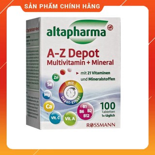 _ [Hàng chuẩn] Viên uống altapharma A-Z Depot hộp 100 viên _