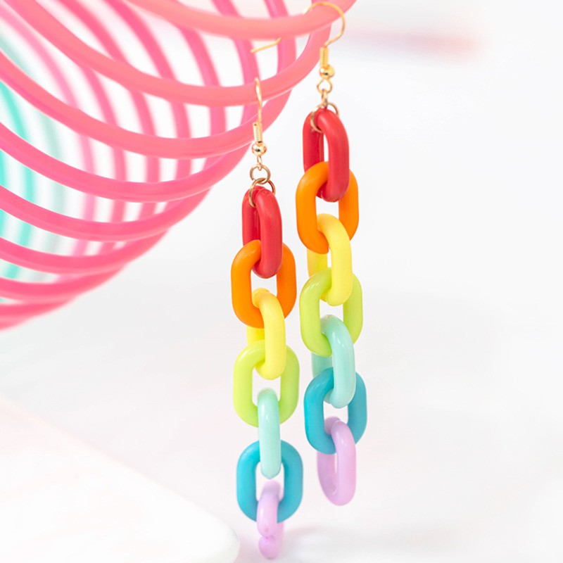 Khuyên Tai Hình Cầu Vồng Xinh Xắn Cho Nữ