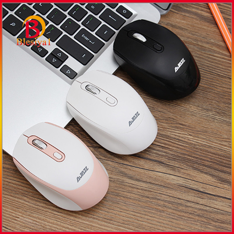 (Không Dây) Chuột Quang Học Không Dây 2.4g Màu Hồng Cho Máy Tính | BigBuy360 - bigbuy360.vn
