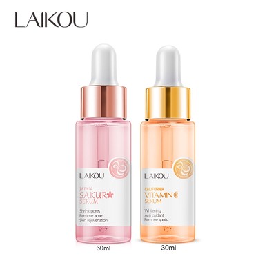 Serum Dưỡng Da LAIKOU Hoa Anh Đào Nhật Bản Vitamin C Làm Trắng Da 30ML