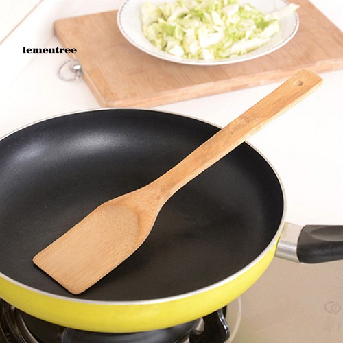Xẻng Xào Nấu Ăn Bằng Gỗ Tre Chống Trượt Tiện Dụng