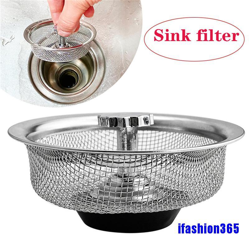 Dụng cụ lọc rác cho bồn rửa chén bằng thép không gỉ an toàn tiện dụng