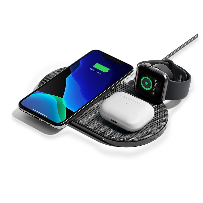 Đế Sạc Không Dây NATIVE UNINON  DROP XL WIRELESS CHARGER Cho iPhone - Airpods - Apple Watch