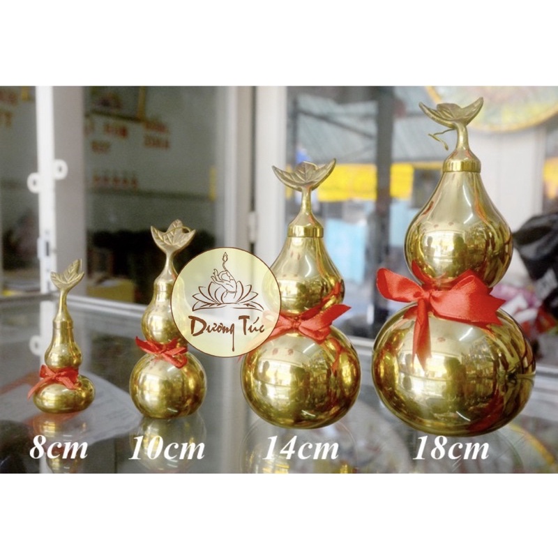 Hồ Lô Phong Thuỷ Bằng Đồng Nhiều Cỡ