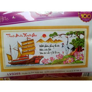 tranh thêu thuận buồm xuôi gió lv3265 222918