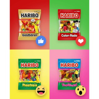 (Nhiều loại) Kẹo dẻo Haribo gói 80gr