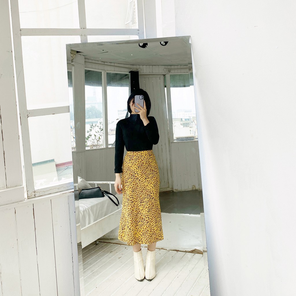 [FOUR6] Chân váy nữ đuôi cá dáng dài | BigBuy360 - bigbuy360.vn