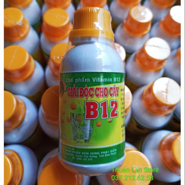 B12 Giải Độc Cho Cây Trồng - Chống Sốc - Cây Phát Triển Tốt 100ml