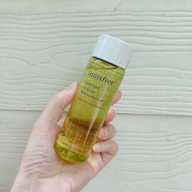 Tẩy trang mắt môi Innisfree Apple Seed Lip &amp; Eye Remover 100ml