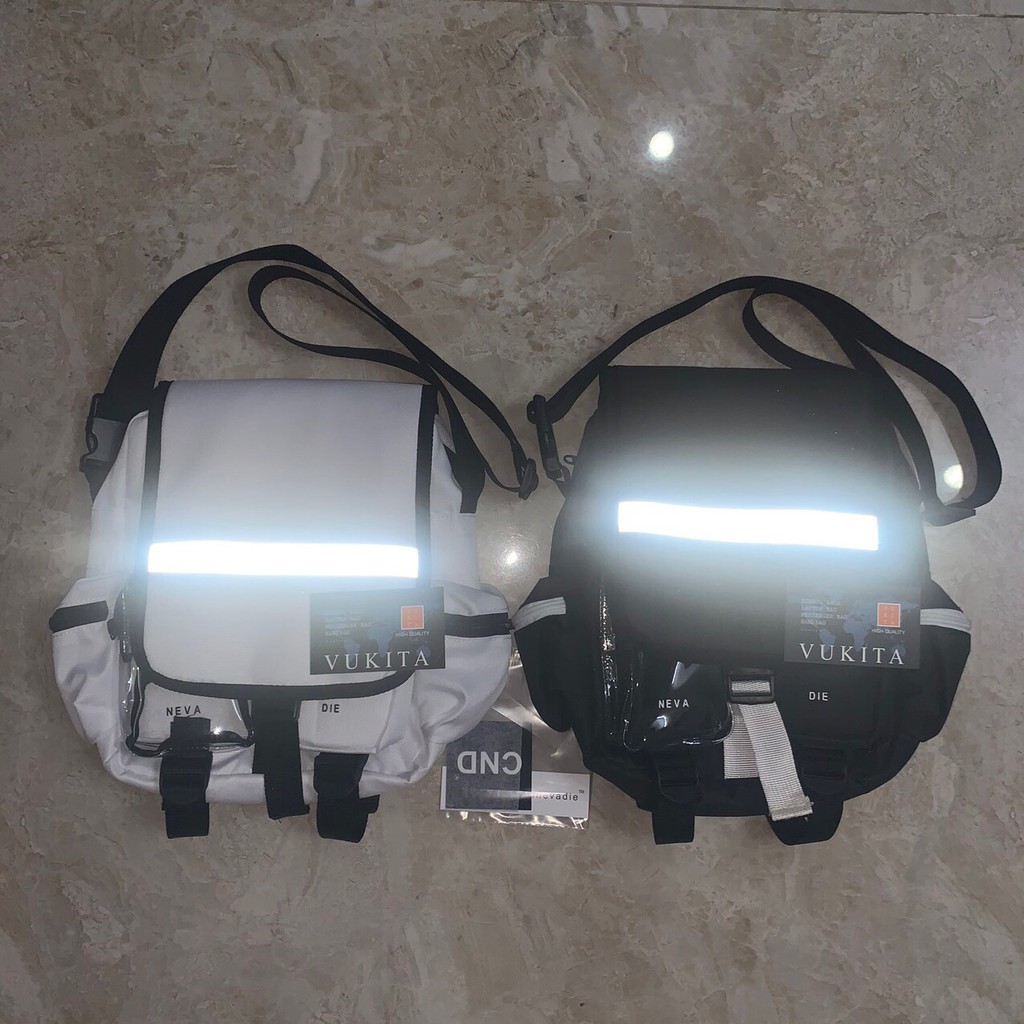 Túi đeo chéo ss2 Colkids CND có phản quang (tặng full tag + giấy thơm) (Vukita157)