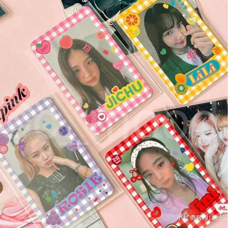 Card Spring BLACKPINK Jisoo Jennie Rosé Lisa official
