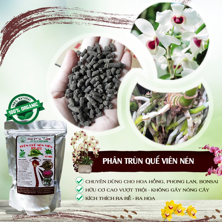 Phân trùn quế chậm tan cao cấp